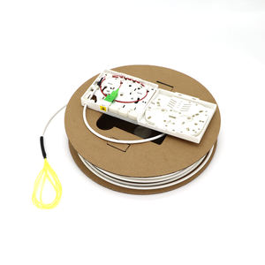 Caja de terminales de fibra óptica con divisor a prueba de polvo de 4 puertos, de aplicación interior, a prueba de polvo, <span class=keywords><strong>SM</strong></span>, MM, SC, LC - Product Image 2