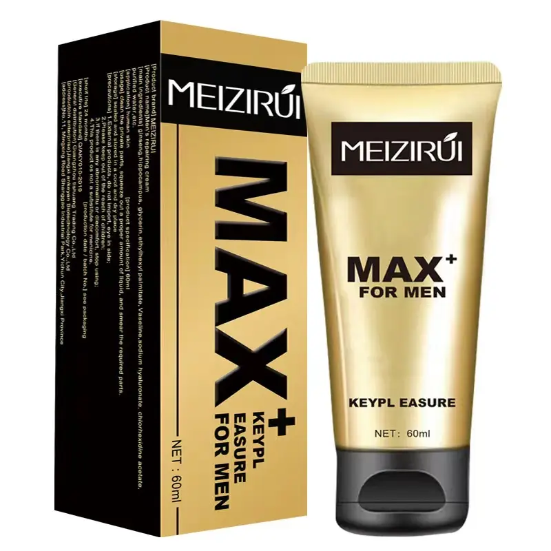 Crema di ingrandimento del pene MEIZIRUI MAX + 60ml di olio per massaggio del sesso per adulti giocattoli in Gel per 18 + uomini prodotti del sesso simili alla crema di TITAN Largo