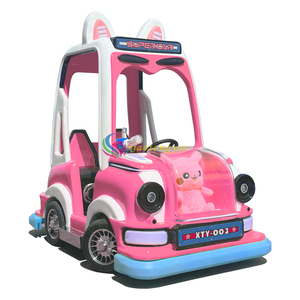 Nouvelles Voitures Tamponneuses Électriques en Forme de Lapin pour Parc d'Attractions, 2 Joueurs, Utilisation Extérieure et Intérieure, École, Centre Commercial, 6-8 ans - Product Image 1