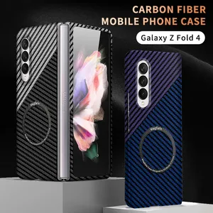 Étui magnétique de luxe en fibre de carbone pour <span class=keywords><strong>Samsung</strong></span> Z Fold 5 4 3 <span class=keywords><strong>2</strong></span> Z Flip 4 3 <span class=keywords><strong>ZFold</strong></span> Fold4 Fold5 Cover - Product Image 5