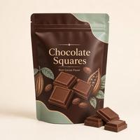 Sachet Doypack Personnalisé pour Emballage de Noix, en Plastique Alimentaire, Refermable avec Fermeture Ziplock, Emballage Souple pour Noix et Snacks