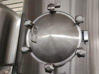 Cuve de Fermentation en Acier Inoxydable avec Système de Contrôle de Température pour le Traitement du Café Spécialisé