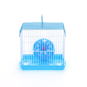 Bán Buôn Vật Nuôi Lồng Xách Tay Hamster Nhà Lồng Với Chạy Bánh Xe Tập Thể Dục Chinchilla Sóc Hamster Lồng - Product Image 5