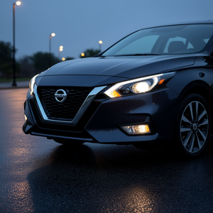 Conjunto de Faros Antiniebla Marco Faro para Nissan Sentra 2016-2019, Lado Izquierdo, 12V, Reemplazo de Luz Halógena de Conducción con Anillo Cromado - Product Image 2