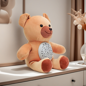 Appareil intelligent de santé: Machine à bruit blanc de 70 sons dans un animal en peluche doux <span class=keywords><strong>pour</strong></span> <span class=keywords><strong>dormir</strong></span> - Product Image 1
