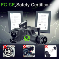 Nouvel adaptateur de charge CC CCS2 GB/T pour véhicules électriques Mercedes EQ Series, compatible avec les stations publiques européennes et chinoises, portable et extérieur IP65