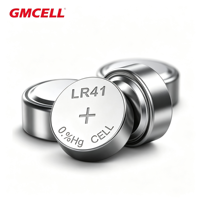 Pile bouton alcaline GMCELL 1,5 V AG3 LR41 pour montres intelligentes, jouets, certifiée CE et RoHS