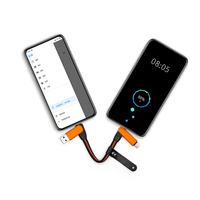 Kabel Data 6 in 1 Novelty USB Type C, Hadiah Promosi, Logo Kustom, Hadiah untuk Ponsel