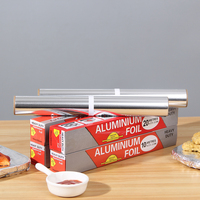 Rouleau de papier de cuisson en aluminium de qualité alimentaire avec revêtement écologique