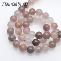 Perles de pierre précieuse naturelle, pièces, cristal de Quartz, violet, fraise, pour la fabrication de bijoux