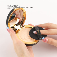 IMAGIC Maquillage Fondation Poudre Longue Durée Maquillage Du Visage Étanche Haute Définition Poudre Pressée 5 Nuances