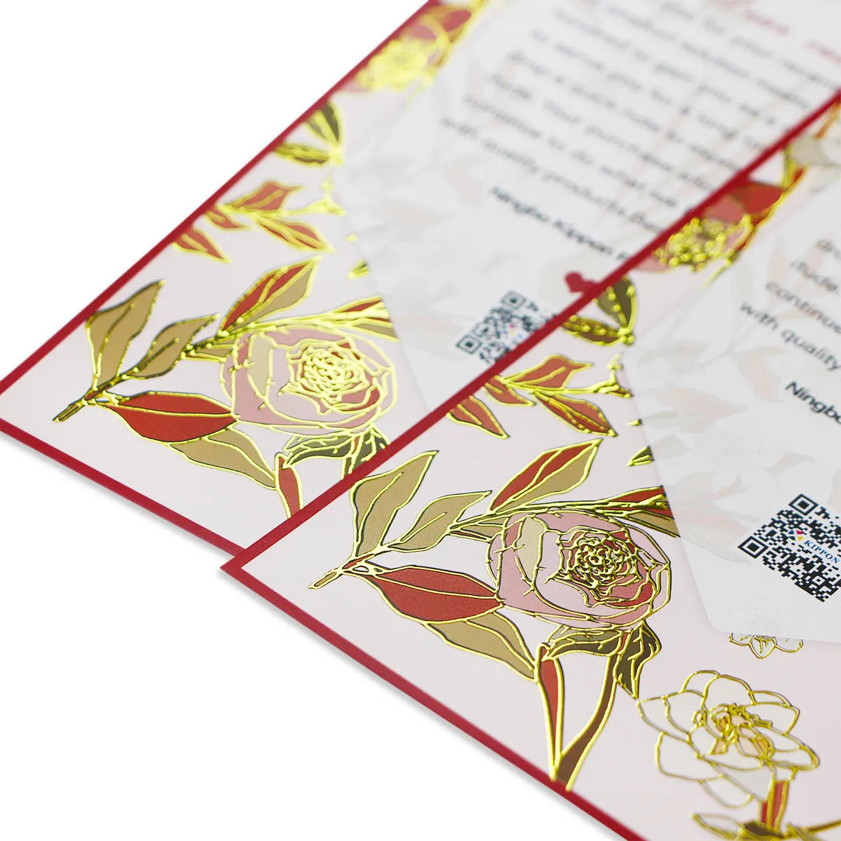 Chất lượng cao tùy chỉnh lá vàng nghệ thuật giấy hoa logo hoa dập nổi kinh doanh/bưu thiếp/thiệp cưới/Cảm ơn bạn thẻ để hỗ trợ