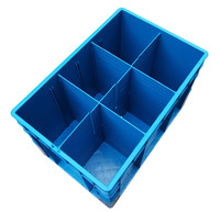 L'AS/RS empilable a automatisé la caisse en plastique durable de pp pour l'entrepôt automatique ASRS