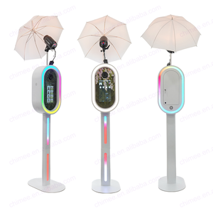 Popular DSLR Photobooth con <span class=keywords><strong>Mini</strong></span> PC Magic Mirror Photo Booth Machine Compatible con impresora Camera Party Photo Booth Kiosk - Product Image 2
