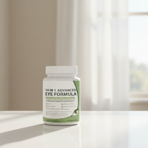 OEM 14 in 1 天然ハーブ配合 大人用視力健康ケア ビタミンミネラルサプリメントカプセル ゼアキサンチン ルテイン - Product Image 3