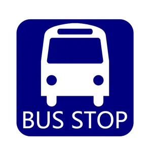 Stopバス記号