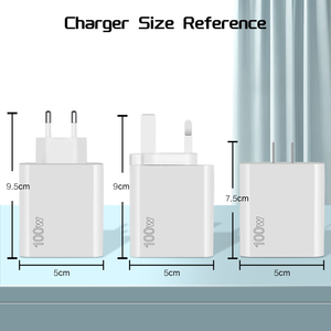 100W Gan Charger PC+ABS Fire Retardant Material QC4.0 USB67W PD33W Travel Fast Charger for IPhone and Android - Product Image 3