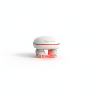 เครื่องนวดศีรษะแบบพกพาขนาดเล็ก ไร้สาย ชาร์จไฟได้ พร้อมระบบทำความร้อน - Product Image 2