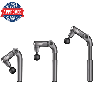 Pistola masajeadora muscular de percusión portátil de viaje, pistola de masaje con Motor sin escobillas, tejido profundo con 5 ángulos ajustables para aliviar el dolor - Product Image 1
