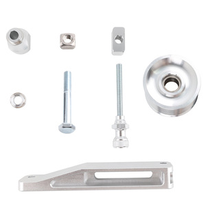 Kit de démontage A/C et P/S pour moteurs K20 K24, pièces en acier moulé noir et argenté - Product Image 2