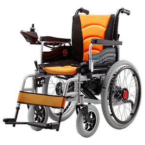 Asiento personalizado, silla de ruedas eléctrica para discapacitados con parálisis obesa, ajuste abatible hacia arriba, Pedal, reposabrazos trasero, silla de ruedas motorizada - Product Image 6