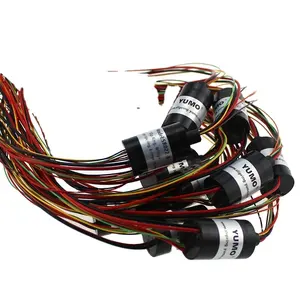 SR022C-8 8 Kabel 2A ABS Miniatur Listrik Kapsul Slip Ring