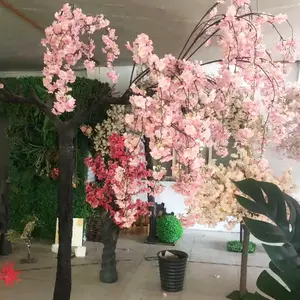 Árbol de flores grandes, 3m de alto y 5m de ancho, cerezo artificial japonés, nuevos productos