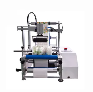 Machine d'étiquetage automatique de bouteilles rondes, machine d'étiquetage et d'emballage pour les lignes de production de bouteilles - Product Image 5
