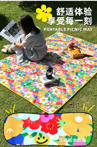 Mini Wholesale Extra Large Outdoor Foldable Portable Sand Proof Waterproof Factory Directly Picnic Beach Mat <b>Blanket</b> Rug <b>Camping</b> - Product Image 6