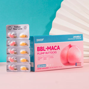 Softgel per il Supporto del Volume dei Glutei con Peptidi di Collagene, Silice di Bambù <span class=keywords><strong>e</strong></span> Vitamina <span class=keywords><strong>E</strong></span> per l'Idratazione Dermica <span class=keywords><strong>e</strong></span> il Contorno Quotidiano - Product Image 1