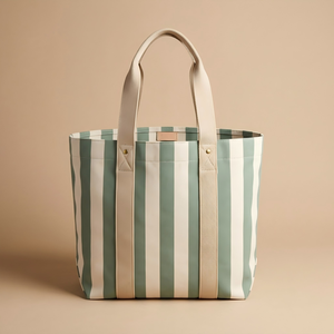 Sac fourre-tout en toile de coton pour femmes et hommes, écologique, personnalisable, avec poche intérieure, pour le travail, la plage, le déjeuner, les voyages, les courses - Product Image 1