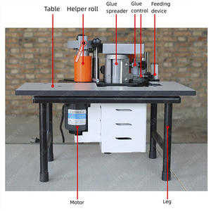 Molatrice automatica NEWEEK per la lavorazione del legno melamina piccola macchina per la sigillatura a mano e la riparazione di mobili - Product Image 2
