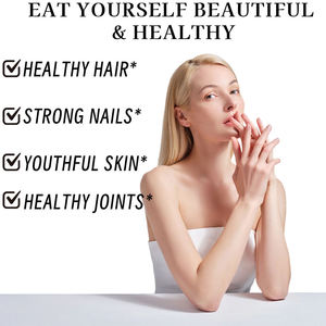 Gelée enzymatique amincissante à base d'ingrédients naturels et de biotine pour la santé des cheveux, absorption profonde, marque privée. - Product Image 3