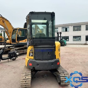 รถขุดขนาดเล็ก Komatsu PC35 มือสองคุณภาพสูง ปี 2022 น้ำหนัก 3.5 ตัน พร้อมเกียร์ มอเตอร์ ปั๊ม แบริ่ง PLC เครื่องจักรเดิม รายงานวิดีโอ - Product Image 2