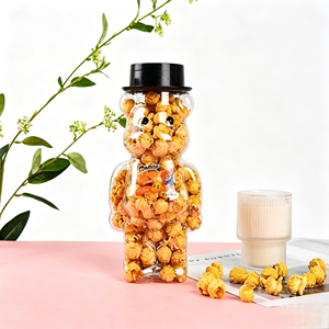 Palomitas de Maíz Dulces en Frasco de 128g, Directo de Fábrica |   Snacks <span class=keywords><strong>Gourmet</strong></span> Estilo Champiñón Sin Grasas Trans |   Calidad de Exportación al por Mayor - Product Image 1