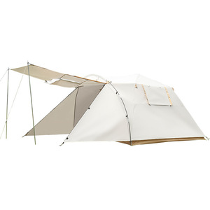 Tente familiale de luxe - Tente de glamping automatique pour 4 personnes avec grande zone de séjour, installation instantanée entièrement automatique - Product Image 1