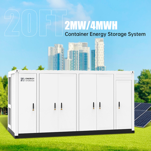 Contenedor de Batería de Almacenamiento de Energía Solar BENY 4MWH LiFePO4 con Refrigeración Líquida Todo en Uno 2MW IP55 para Uso Industrial - Product Image 1