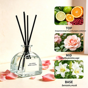 Difusor de Aromas Jade White Camellia, Producto Popular y Favorito de los Compradores Frecuentes, Venta al Por Mayor, Ecológico, Compatible con OEM y ODM - Product Image 2
