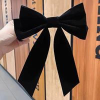Nouveau Style grand vin rouge arc épingle à cheveux chinois mariée accessoires pour fiançailles mariage ou fête tissu robe Toast pinces à cheveux