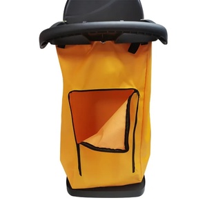 Carro de limpieza de plástico multifuncional para suministros de limpieza de hoteles Carro de servicio - Product Image 4