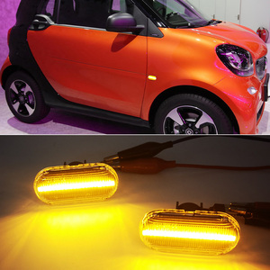Luci a Led Dinamiche di Posizione Laterali Indicatori di Direzione per <span class=keywords><strong>Dacia</strong></span> Duster <span class=keywords><strong>Dokker</strong></span> Lodgy Renault Megane 1 Clio 1 2 KANGOO ESPACE Smart Fortwo 453 - Product Image 6