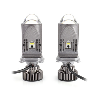 H4 <span class=keywords><strong>Mini</strong></span> Bi LED proyector 140W 14000LM Super brillante alto haz bajo coche Led faros bombillas de proyector - Product Image 3