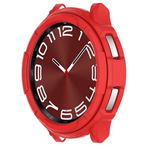 Boîtier de montre 2 en 1 + anneau de lunette pour Watch6 Classic Protector Cover Ring <span class=keywords><strong>Frame</strong></span> Shell pour <span class=keywords><strong>Samsung</strong></span> Watch6 Classic Armor TPU Case - Product Image 2