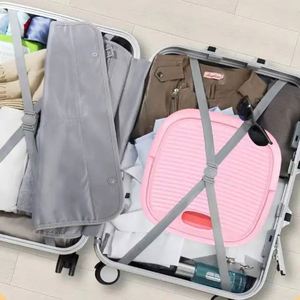 Home Bathroom Travel Ultrasonic Single Tub Mini Portable Underwear Socks <b>Folding</b> <b>Bucket</b> Other Washing Machine - Product Image 4