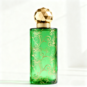 زجاجة عطر فاخرة فارغة بتصميم عتيق سعة 100 مل أسطوانية سوداء مخصصة مع علبة - Product Image 6