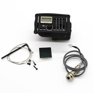 공장 도매 4 밴드 이퀄라이저 어쿠스틱 기타 픽업 마이크 튜너 EQ-B-12 - Product Image 5