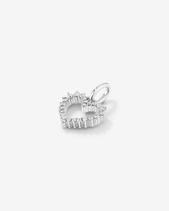 Collier pendentif en or 10 carats de haute qualité avec pierres latérales en diamant, personnalisable, diamant de laboratoire de clarté VVS-SI, luxe unisexe, 0,13 CT brillant - Product Image 5
