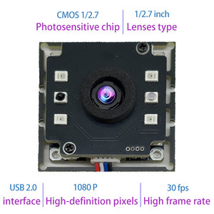 Kontrol Akses Biometrik Kamera Tunggal dengan Penglihatan Malam, Modul Pengenal Vena Telapak Tangan Baru untuk Manajemen Absensi dan Pembayaran POS - Product Image 4