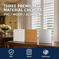 Volets de plantation, revêtements de fenêtres sur mesure, fabricant OEM ODM, solutions de vente en gros pour les revendeurs et les projets d'aménagement intérieur