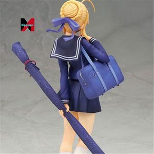 Fate Stay Night Saber uniforme escolar figura <span class=keywords><strong>Anime</strong></span> modelo Artoria PenDragoned regalo coleccionable en caja - Product Image 2